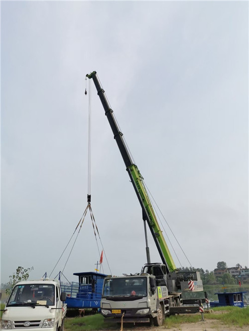 大同市桥梁建设吊装案例